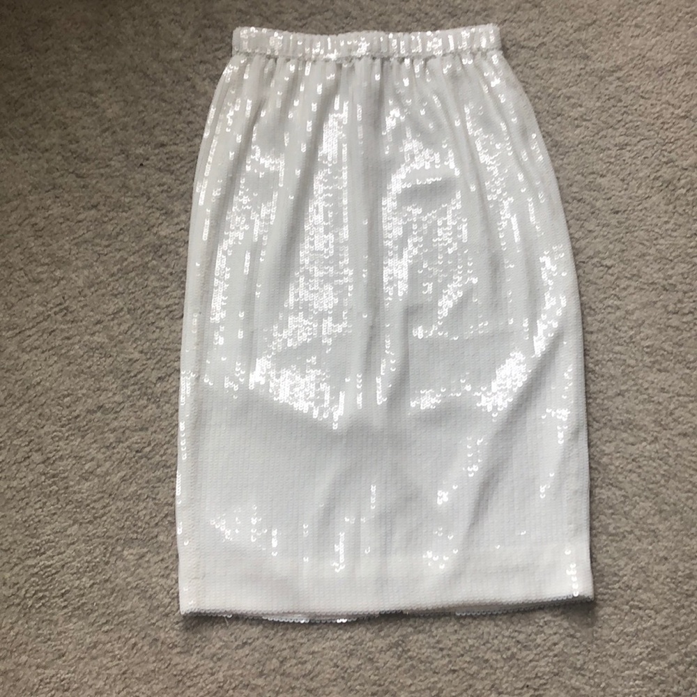 J Crew Sequin Skirt